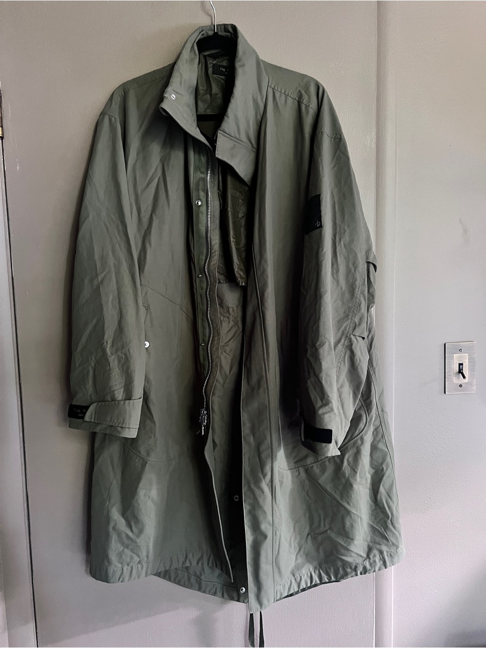 rag & bone Olive Green Military Field Jacket